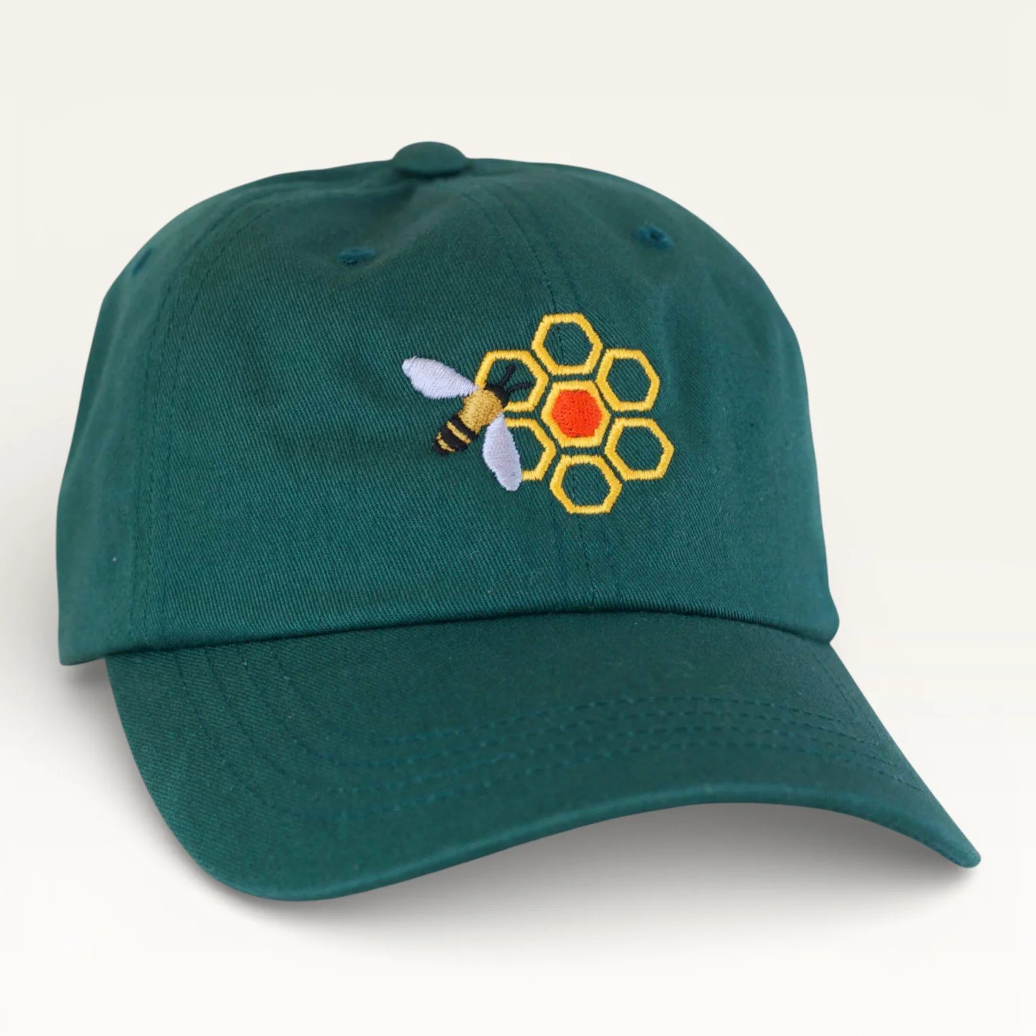 KD Spain — Embroidered Honey Bee Baseball Cap